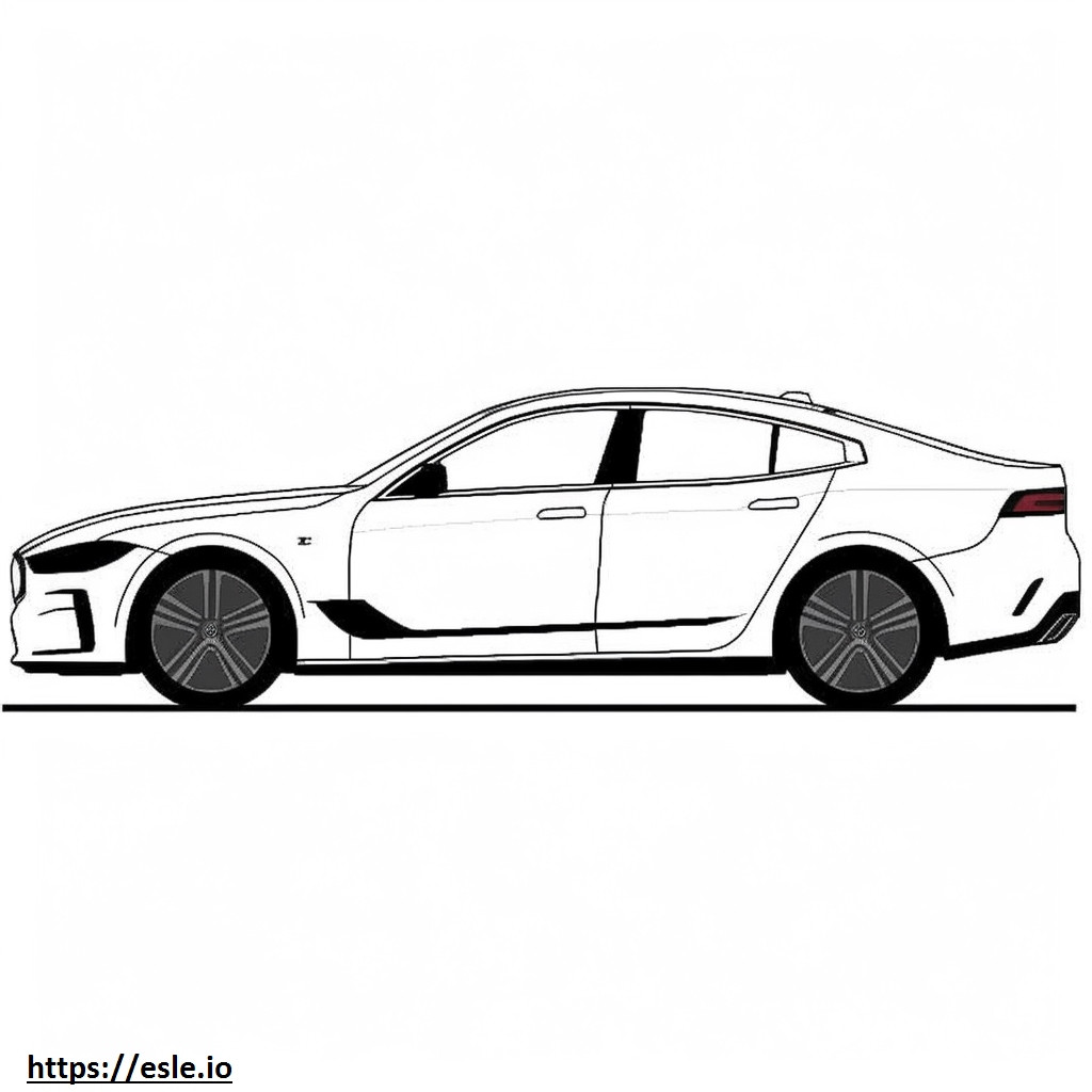 BMW iX xDrive50 (rodas de 20 polegadas) 2024 para colorir