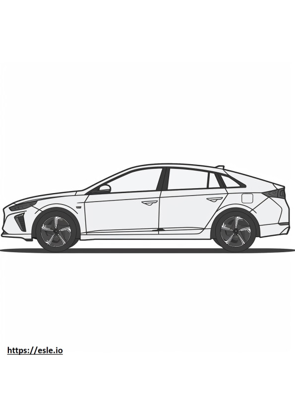 Hyundai Ioniq 5 Uzun menzilli AWD 2024 boyama