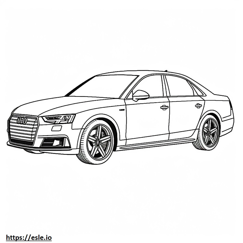 Audi S4 2024 boyama