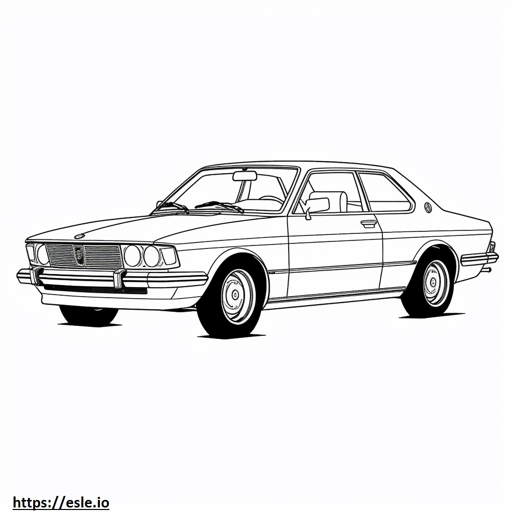 Volkswagen GLI 2024 Coloring Page