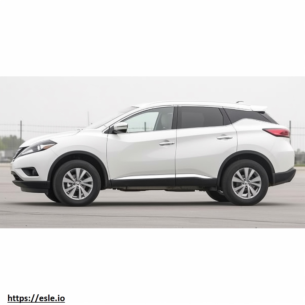 Nissan Murano FWD 2024 ausmalbild