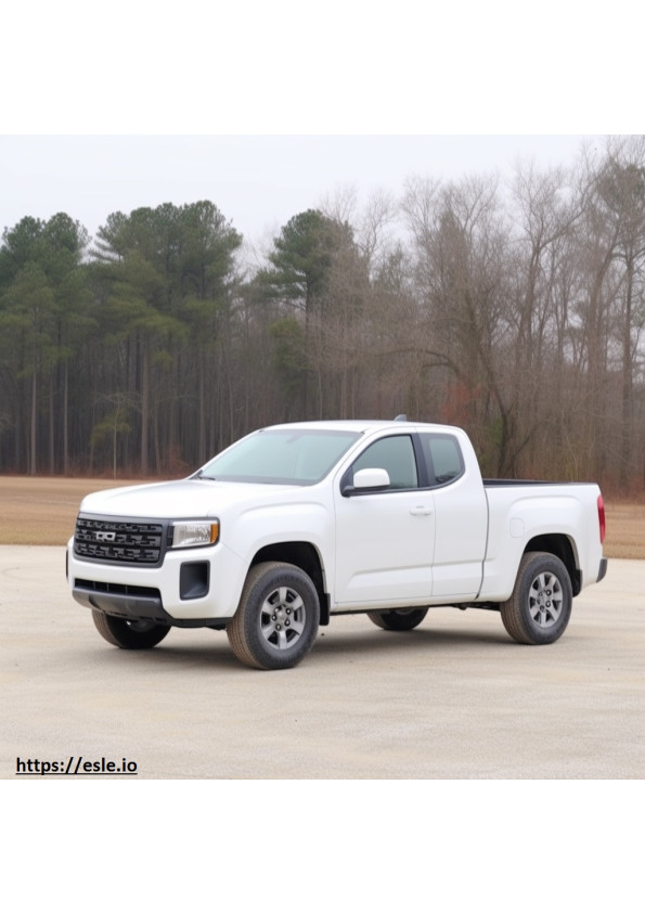 GMC Canyon 4WD 2024 coloring page
