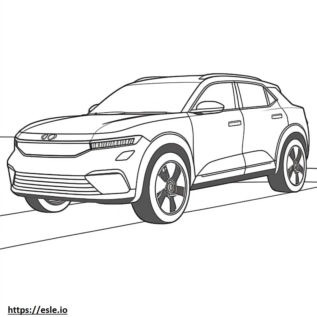 Volkswagen Tao 2024 da colorare