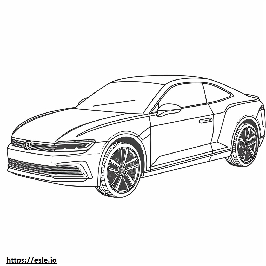 Volkswagen Taos 4motion 2024 kleurplaat kleurplaat