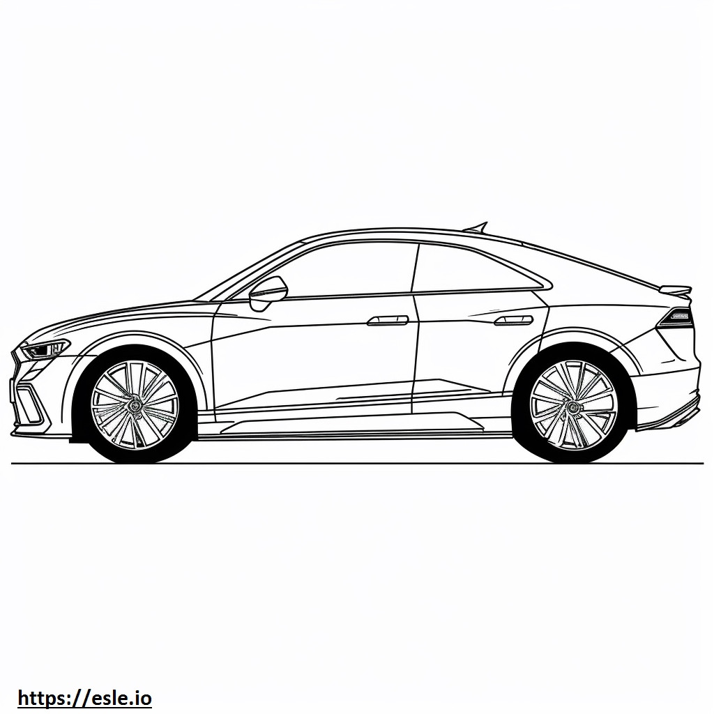 Audi RS Q8 2024 värityskuva