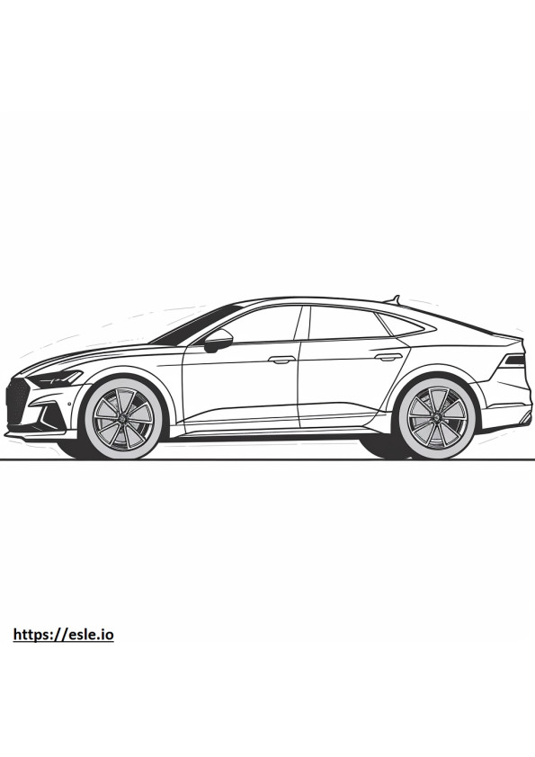 Audi SQ8 2024 värityskuva