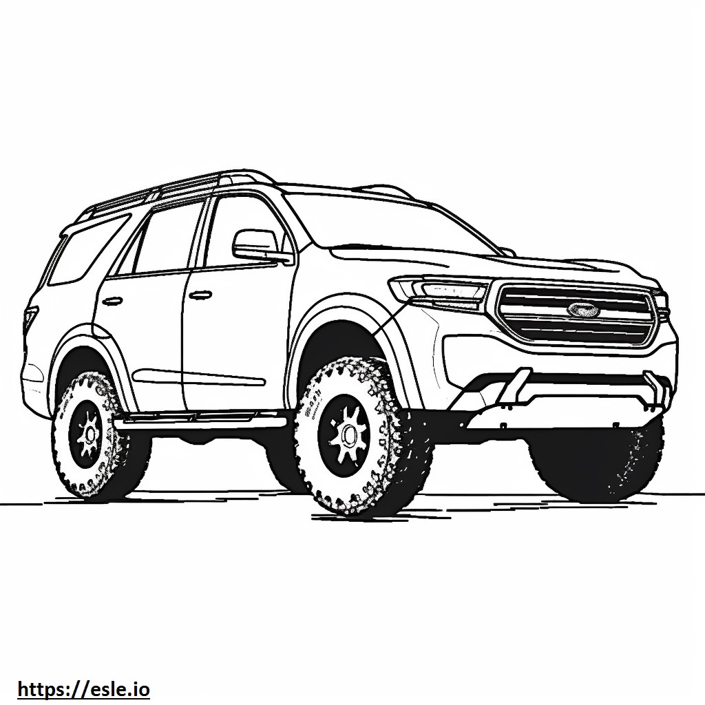 Ford Expedition Timberline AWD 2024 boyama
