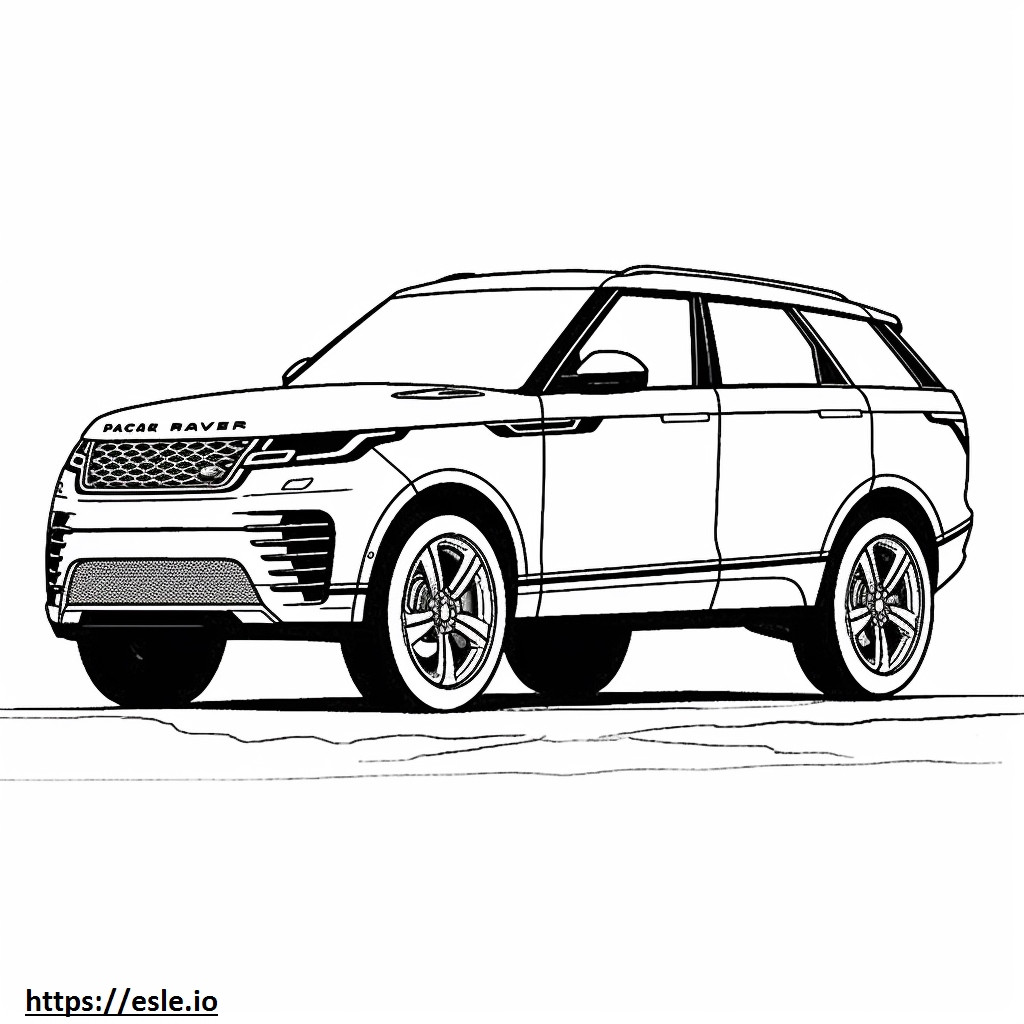 Land Rover Range Rover Sport MHEV 2024 para colorir