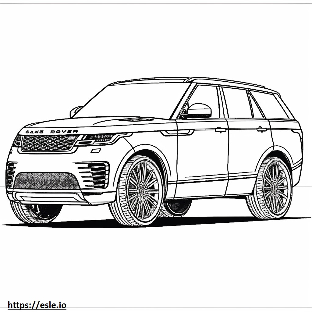 Land Rover Range Rover Sport SVR MHEV 2024 värityskuva