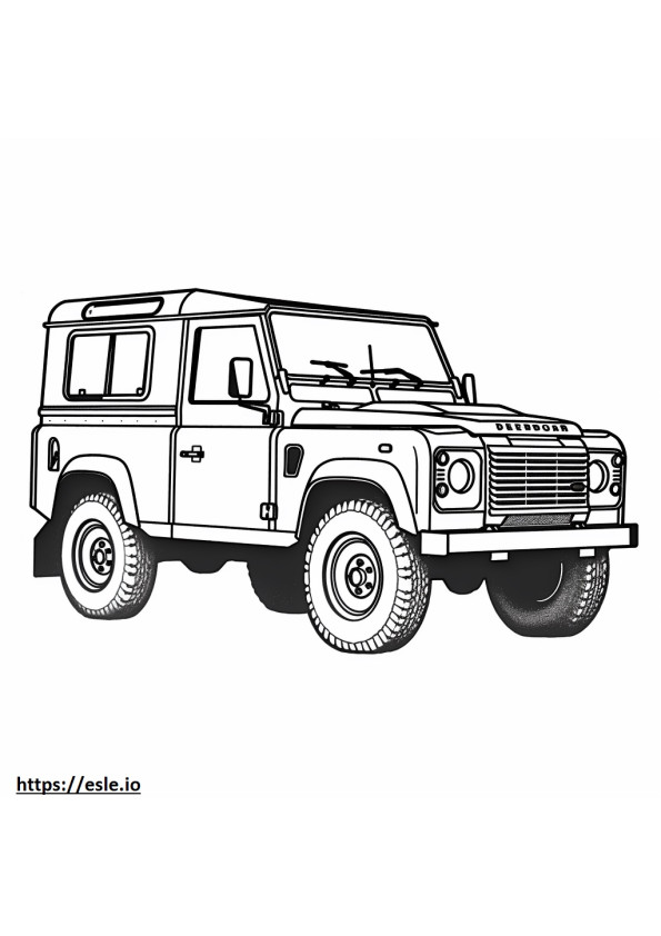 Land Rover Defender 110 2024 värityskuva