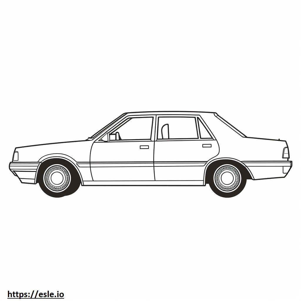Toyota GR Corolla 2024 coloring page