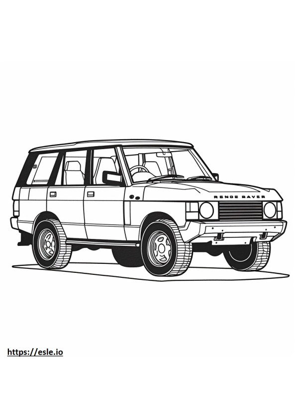 Land Rover Range Rover P360 LWB MHEV 2024 kolorowanka