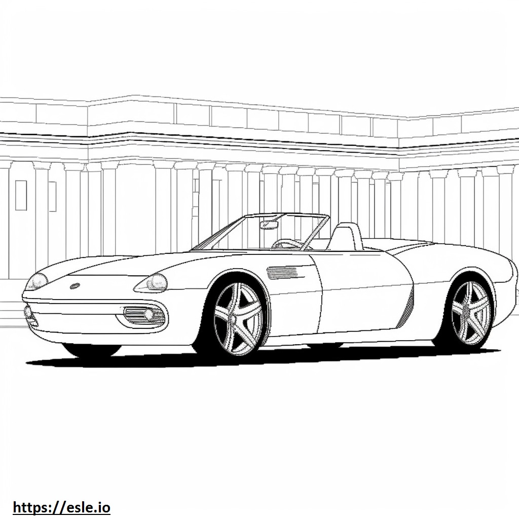 Alfa Romeo Tonale eAWD 2024 coloring page