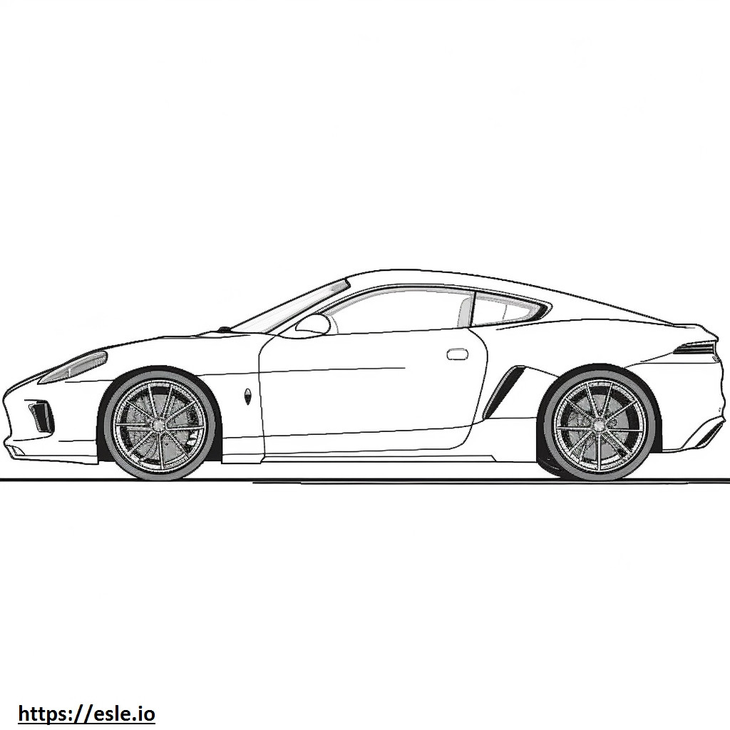 Maserati MC20 2024 para colorir
