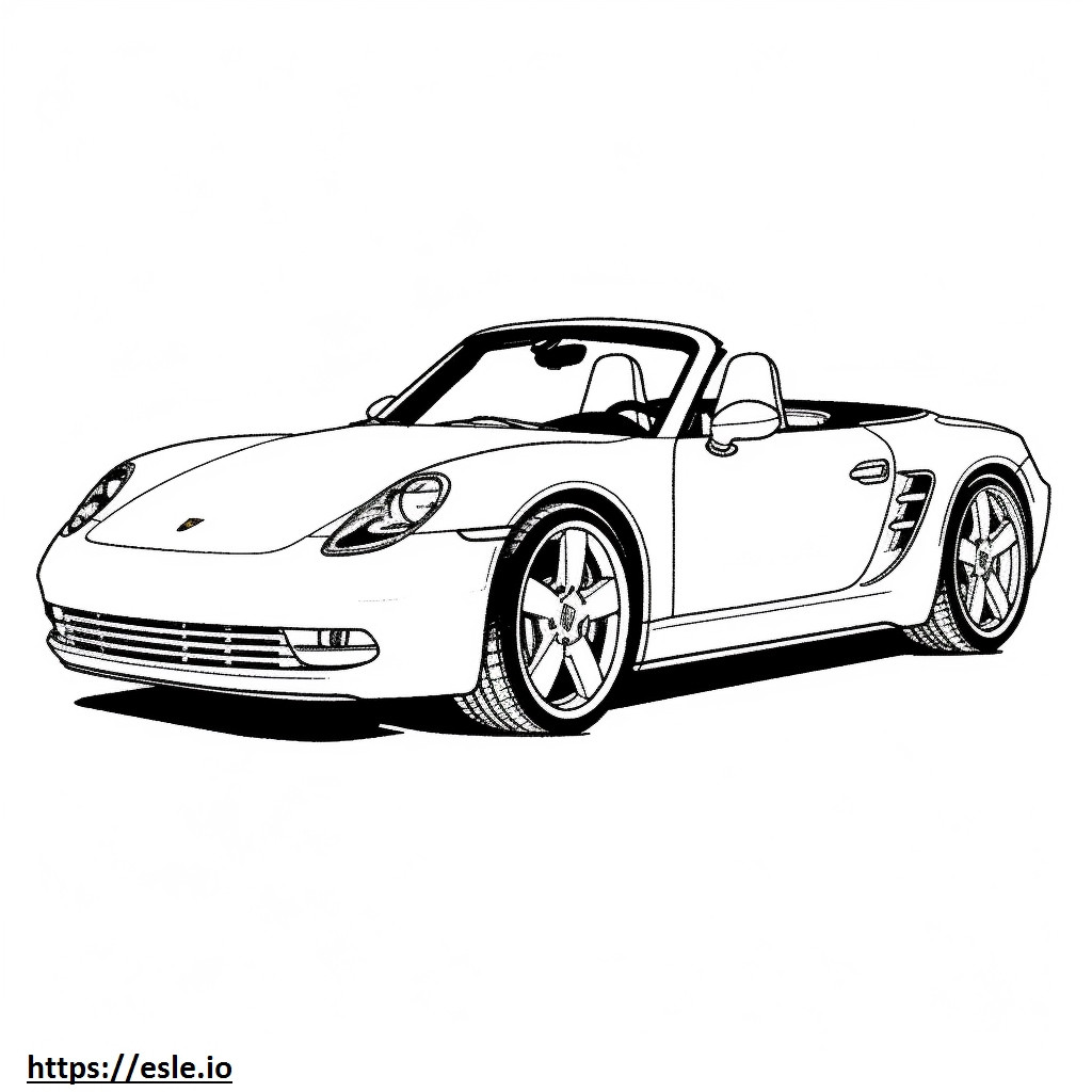 Porsche 911 Targa 4 GTS 2024 coloring page