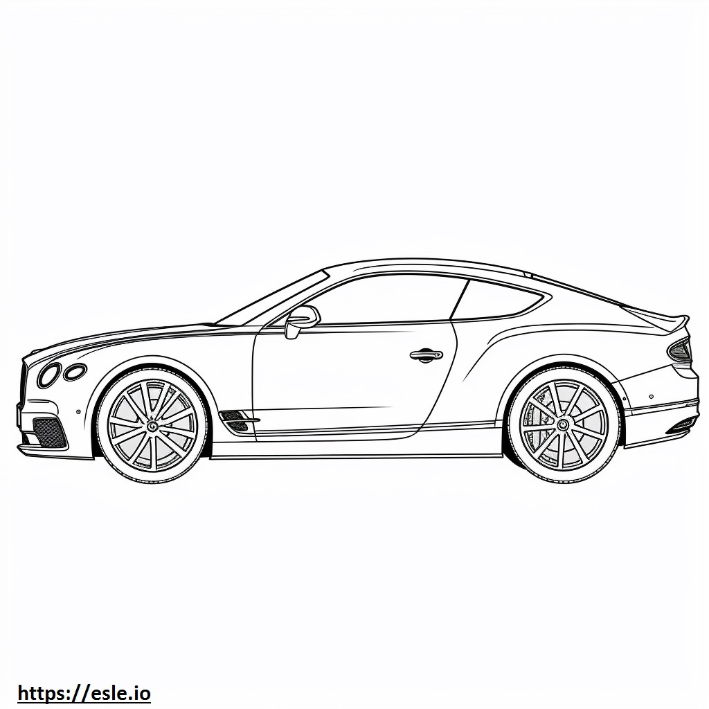 Bentley Continental GT 2024 värityskuva