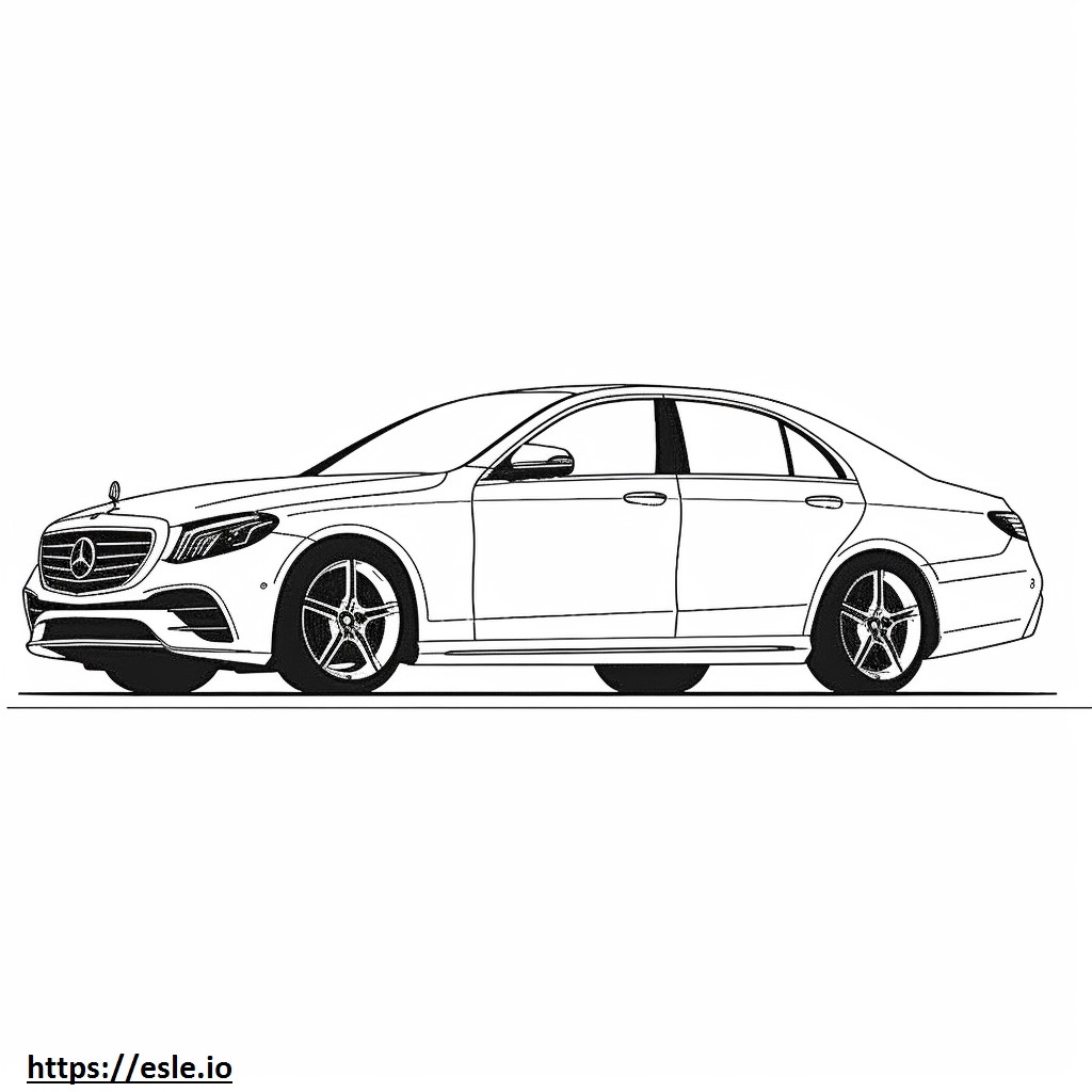Mercedes-Benz C300 4matic 2024 para colorir