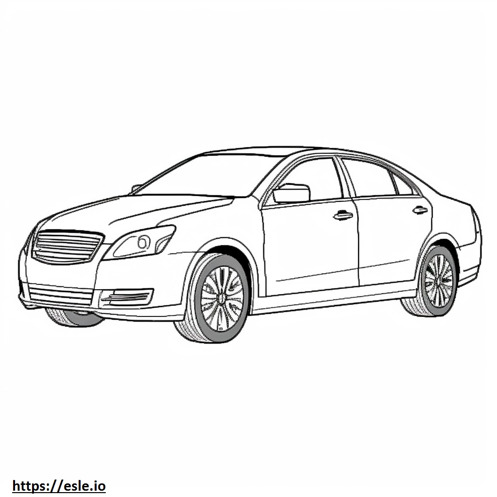 Ford Five Hundred FWD coloring page
