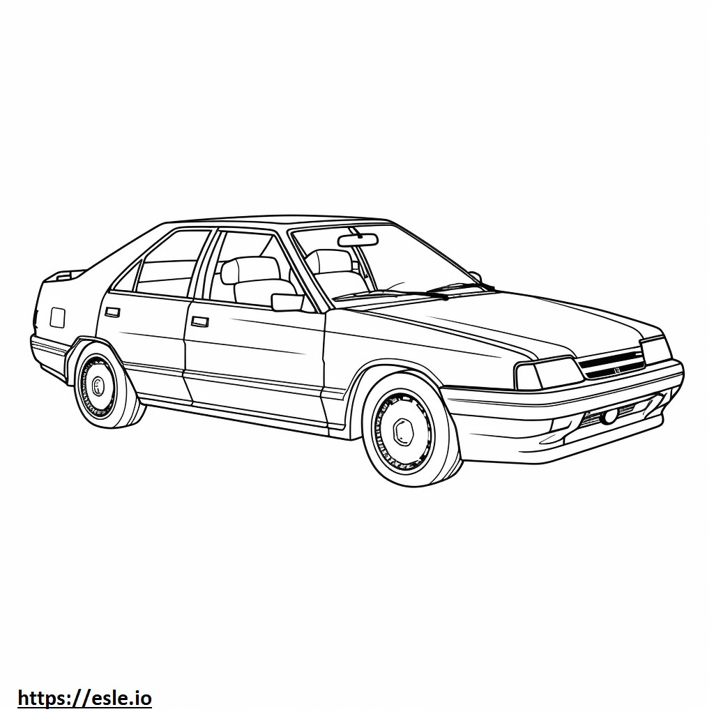 Subaru Impreza värityskuva