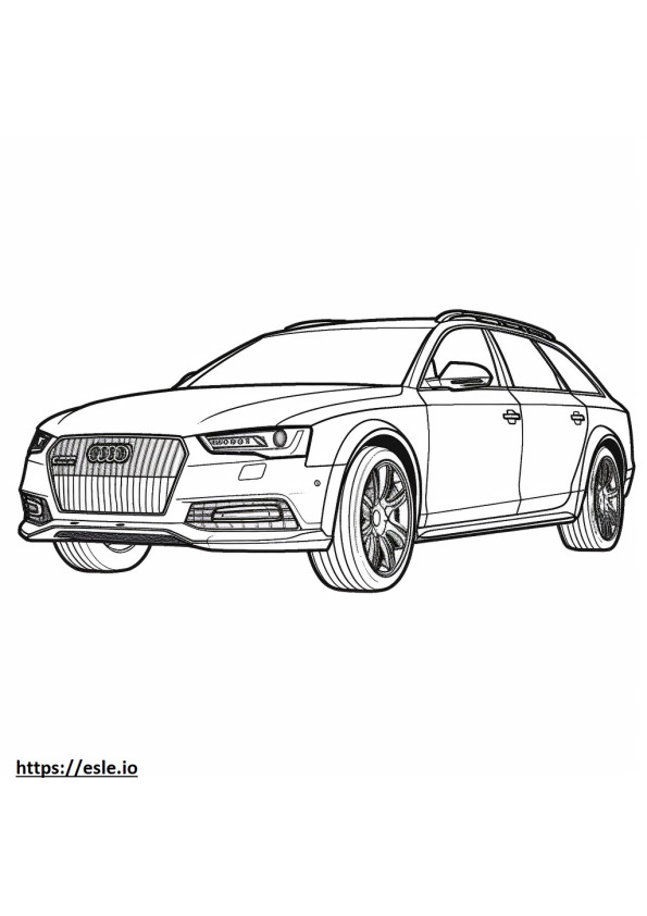 Audi A6 Allroad quattro värityskuva