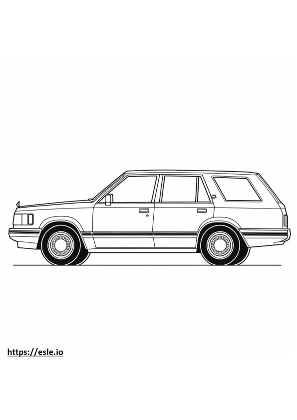 Toyota bZ4X LIMITED coloring page