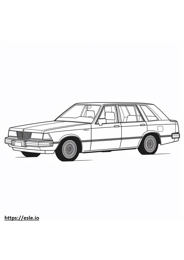 Toyota bZ4X LIMITED coloring page