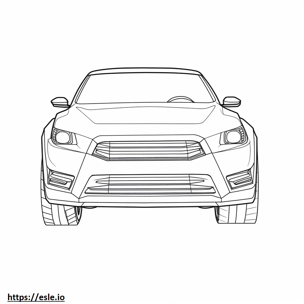 Subaru Impreza Ausmalbild Kostenlos Zum Ausdrucken
