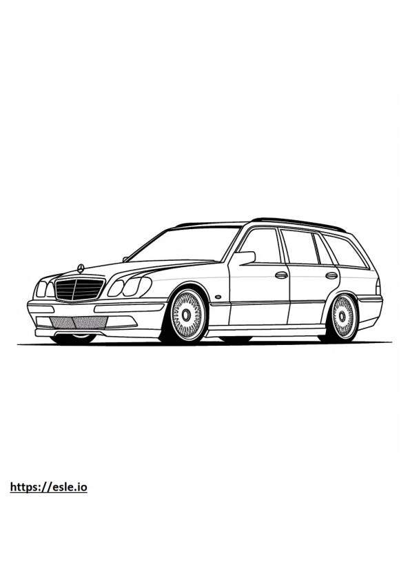 Mercedes-Benz E55 AMG (wagen) 1