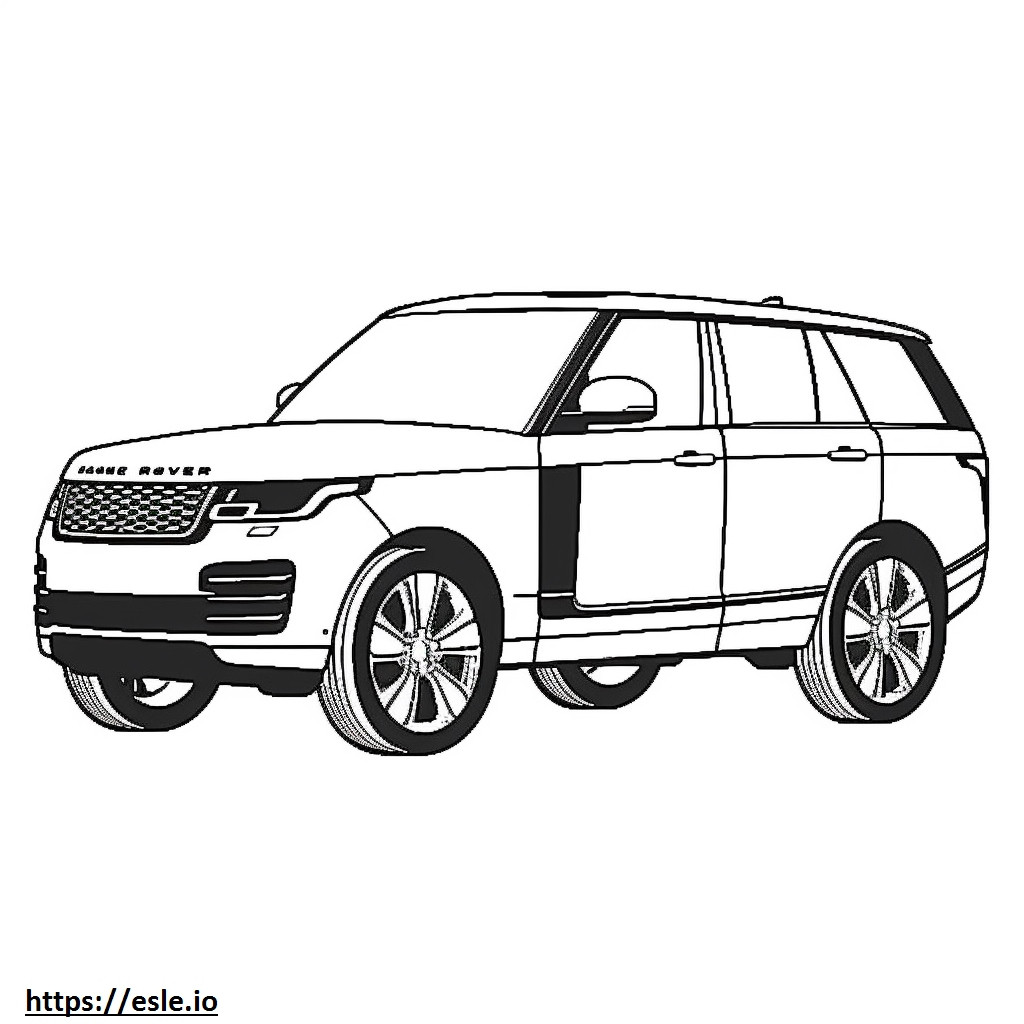 Land Rover Range Rover värityskuva