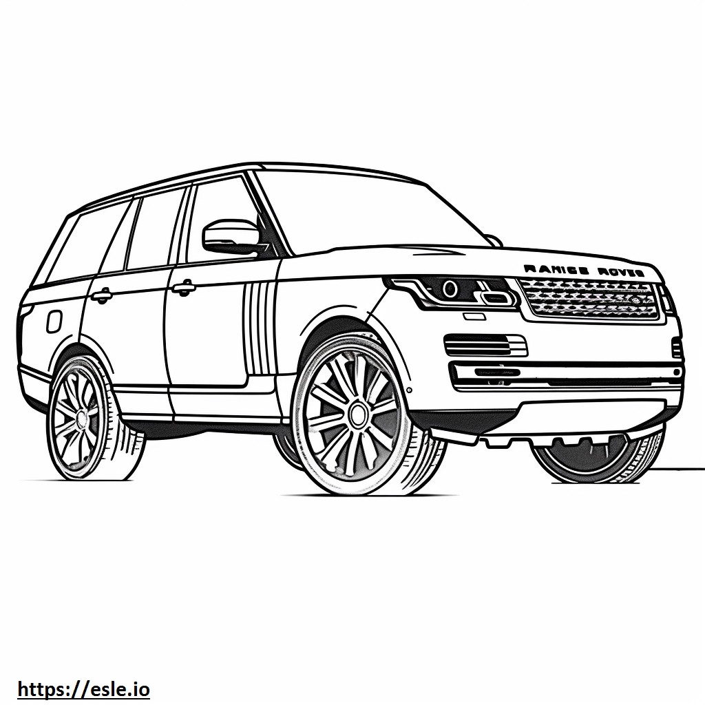 Land Rover Range Rover värityskuva