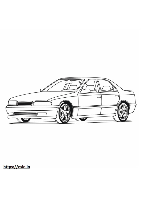 Honda Civic 5Dr Sport coloring page