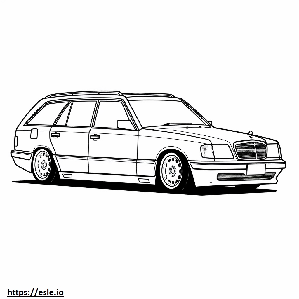 Mercedes-Benz C240 FFV (Wagon) coloring page