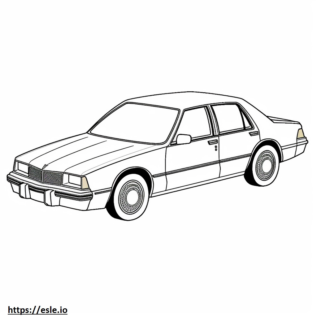 Buick Somerset Regal coloring page