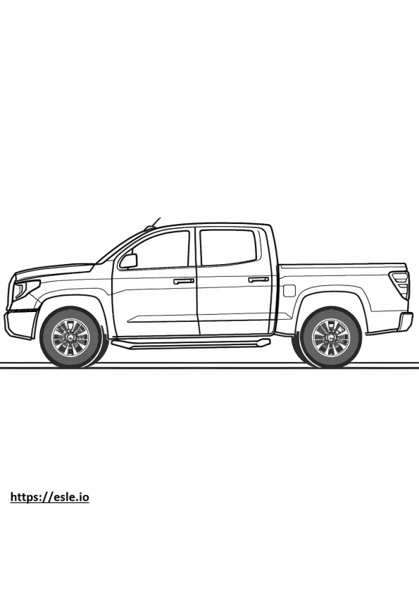 Toyota Tundra 4WD FFV para colorir