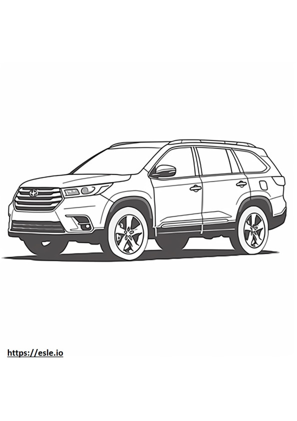 Chevrolet Traverse FWD coloring page