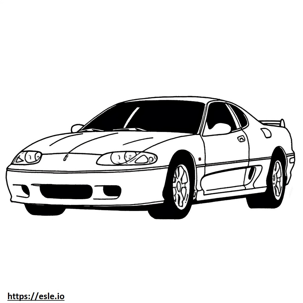 Dodge Intrepid coloring page