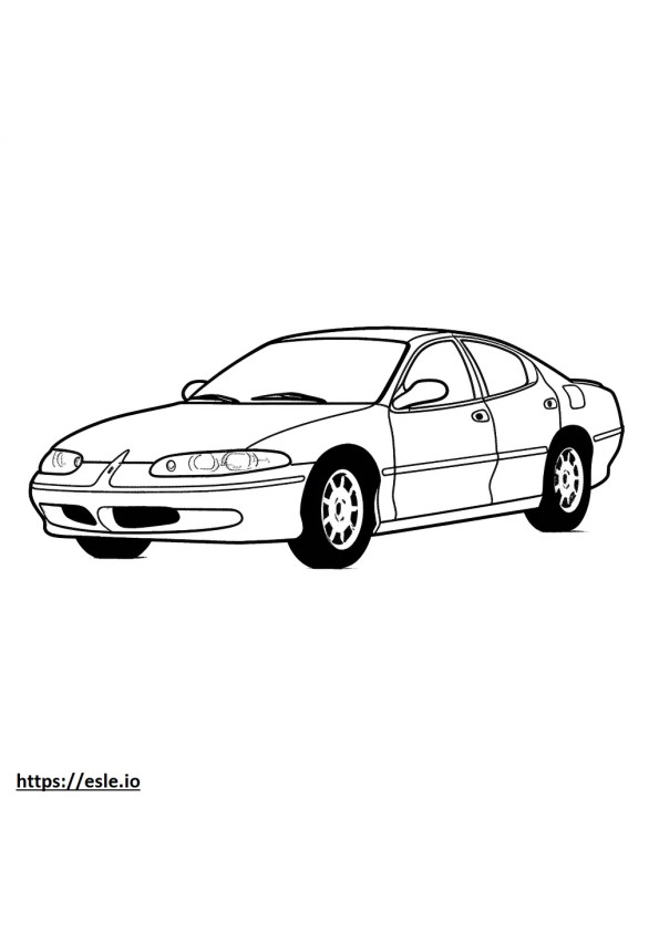 Dodge Intrepid coloring page