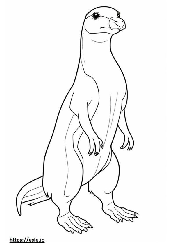 Labahoula full body coloring page