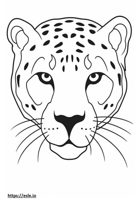 Fisher face coloring page