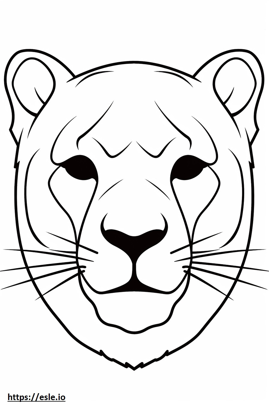 Fisher face coloring page
