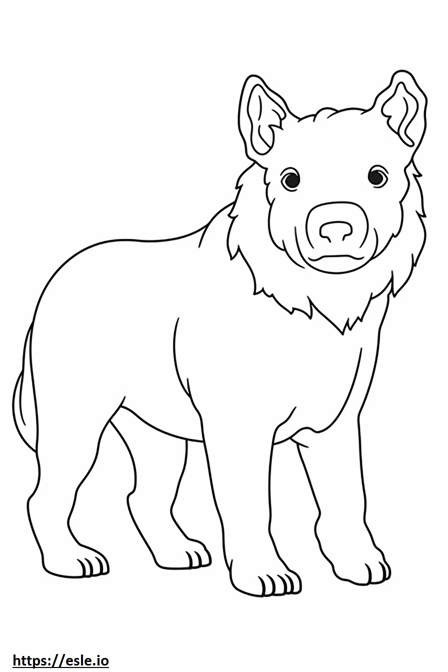 Westiepoo Cute Coloring Page - Free Printable PDF