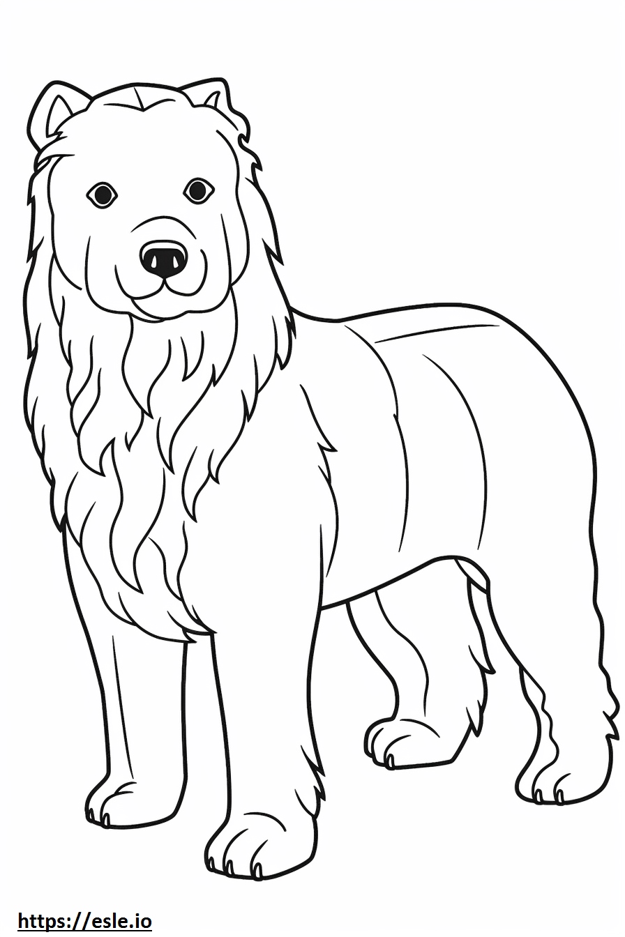 Westiepoo cute coloring page