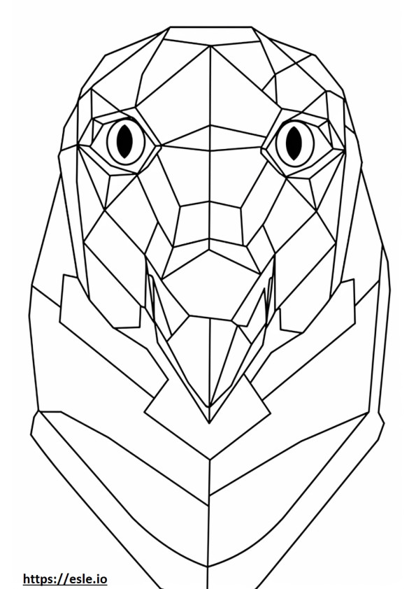 House Finch face coloring page