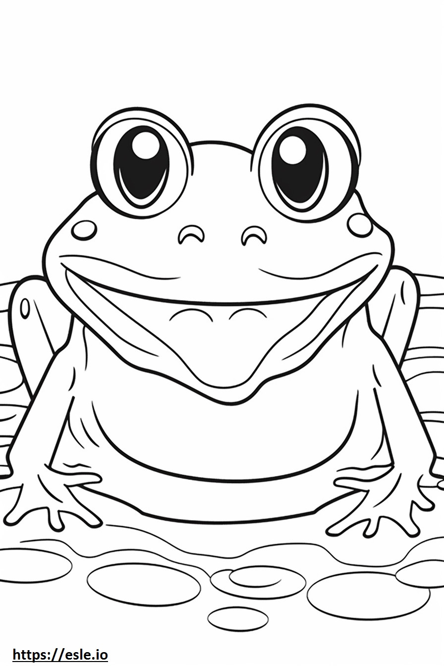 Marsh Frog arc szinező