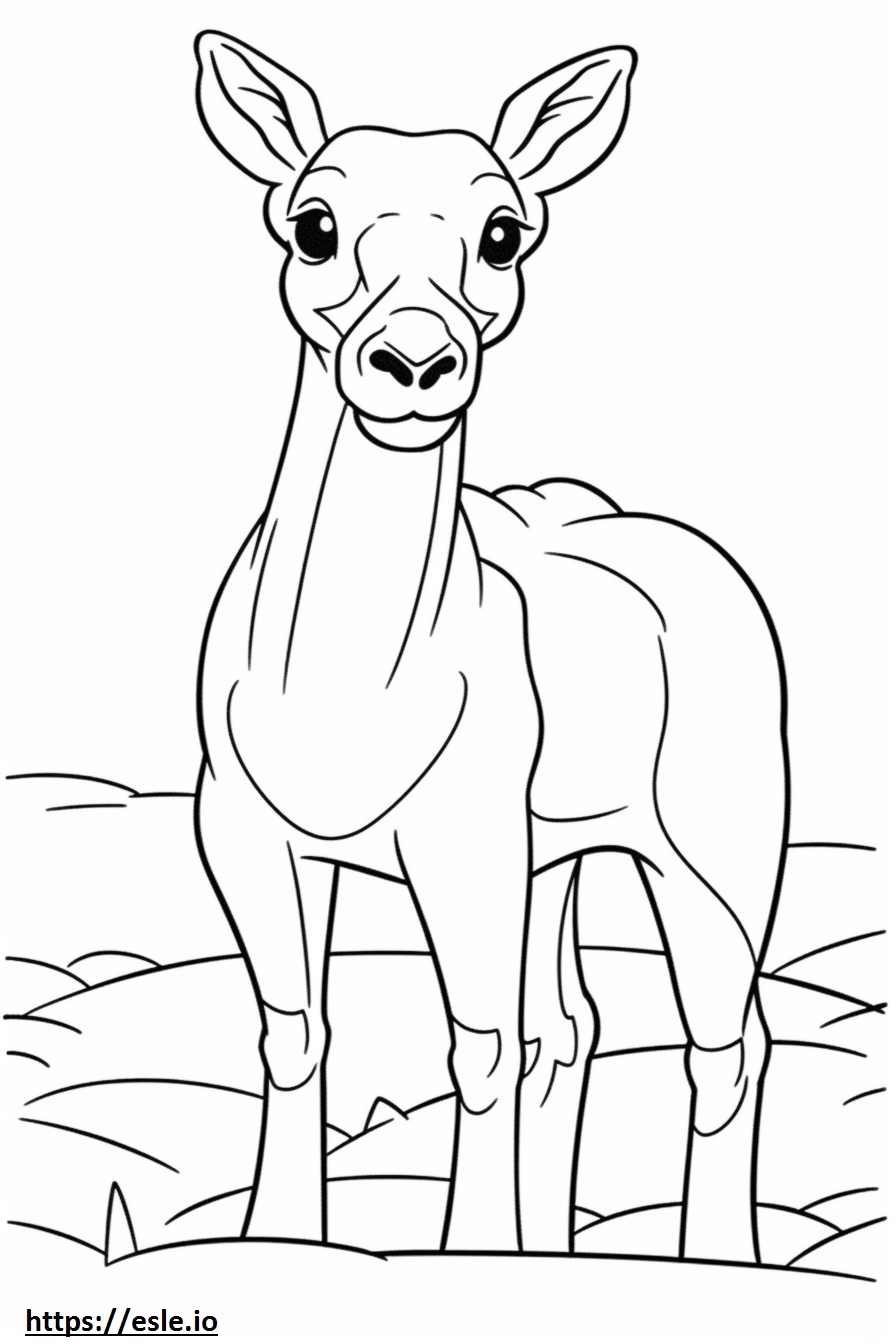 Cute Dalmador Coloring Page - Free Printable