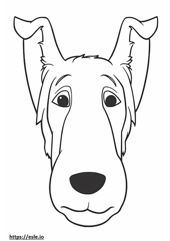 Fox Terrier face 2