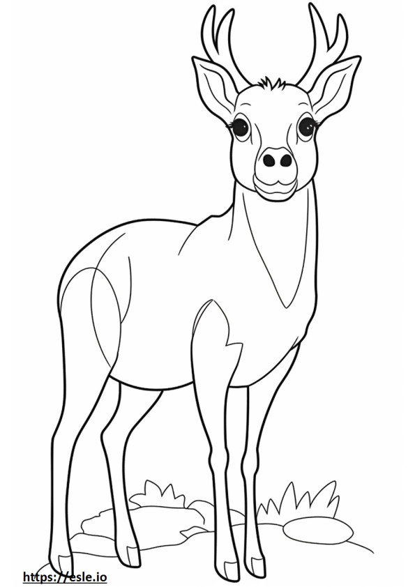 Feist cute coloring page