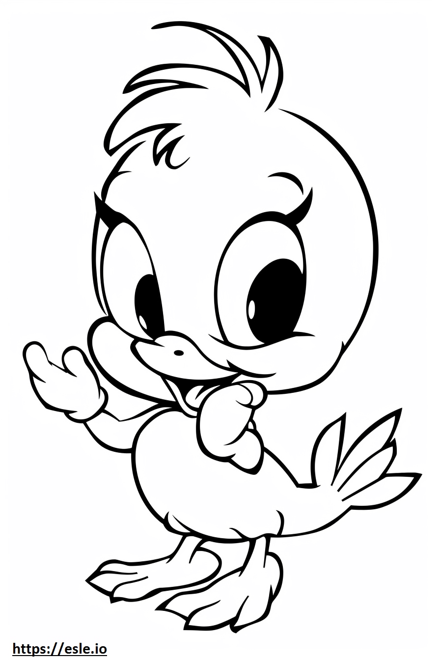 Baby-Tweety Ausmalbild Zum Ausdrucken
