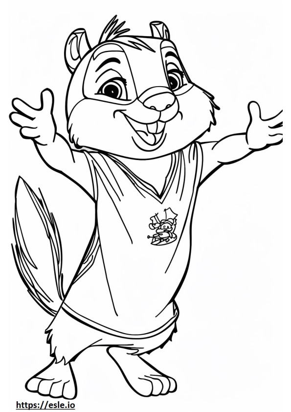 Alvin and the chipmunks brittany for coloring