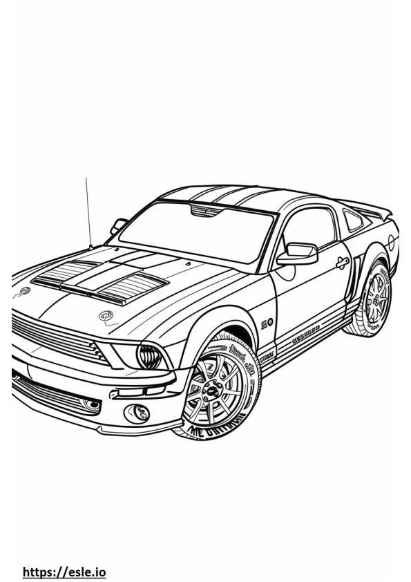 2007 mustang free printable